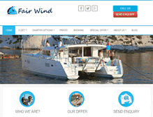 Tablet Screenshot of croatia-charter.hr
